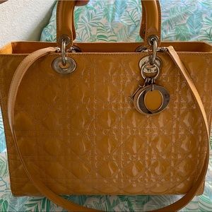 Christian Dior lady Dior bag w/strap